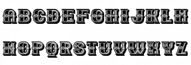 Outlaw Regular Schriftart Groß
