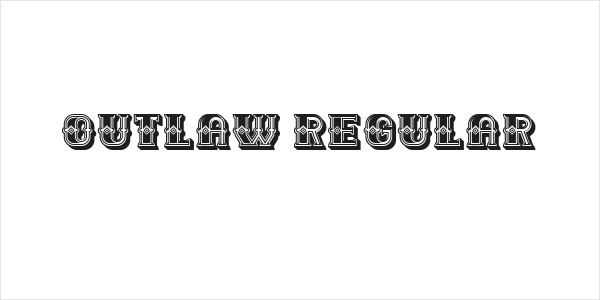 Outlaw Regular Logo