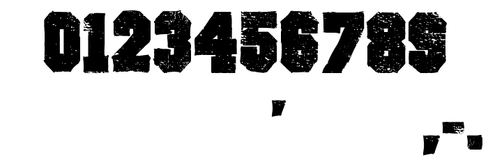 Outlaw Stars Font OTHER CHARS