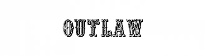 Outlaw  Frei Schriftart Herunterladen