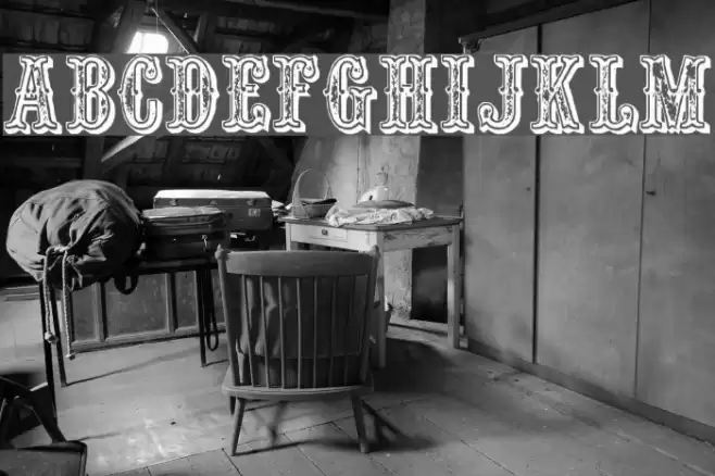 Outlaw Font examples