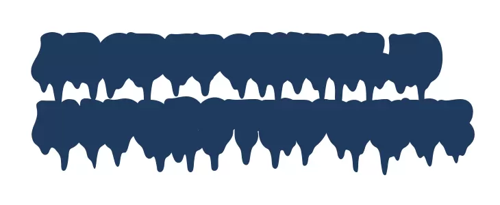 Outline Mirage Melt Font Litere mici