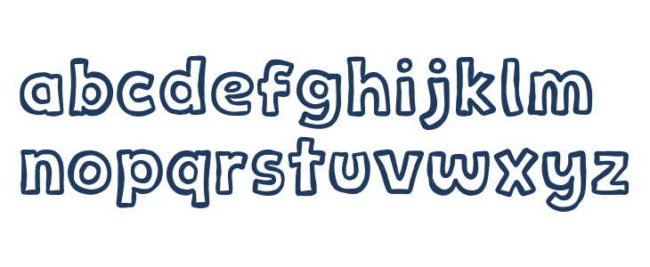 Outline Style Lowercase