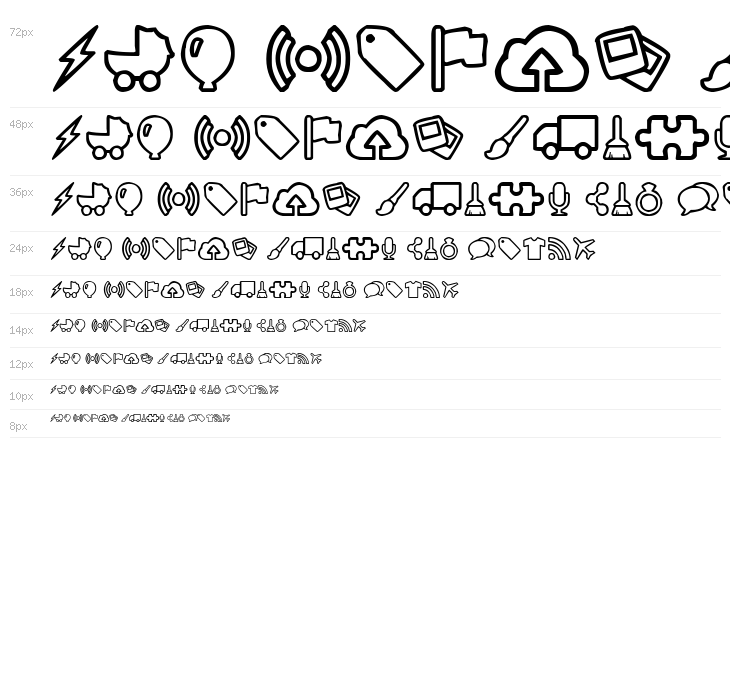 Outline mix Waterfall