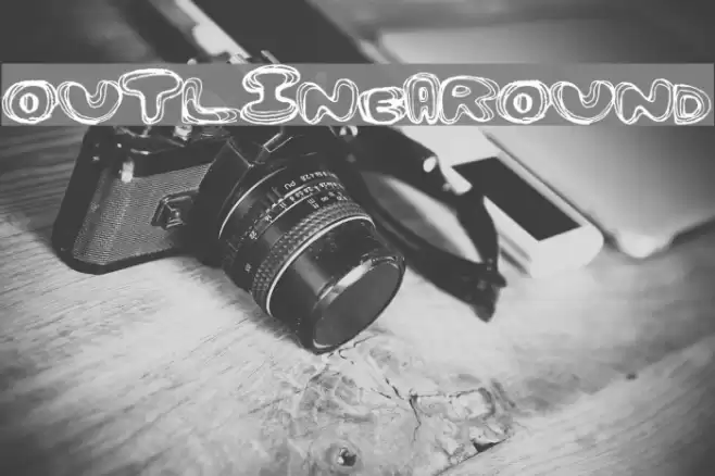 OutlineAround Font examples