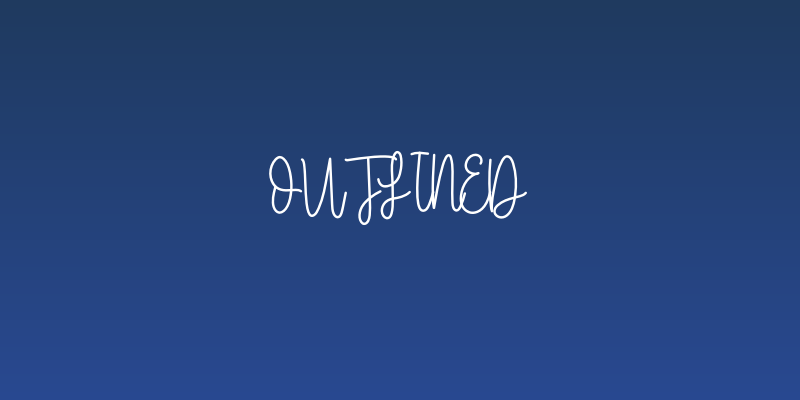 Outlined Social Header