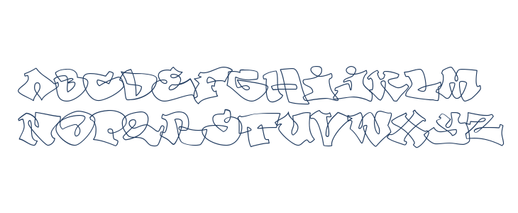 OutlinerRegular Uppercase