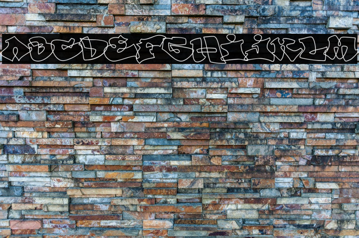 OutlinerRegular Font examples