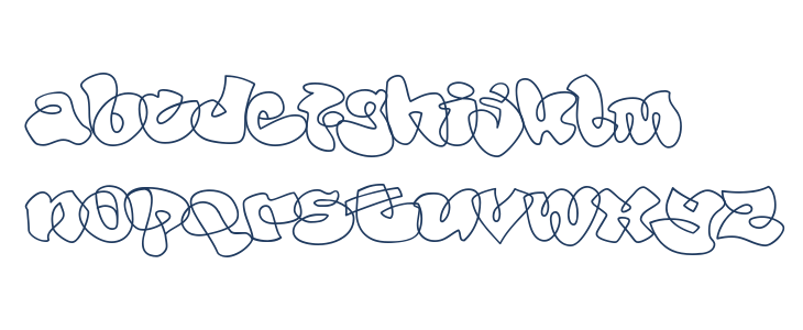 OutlinerRegular Lowercase