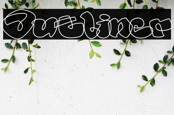 Outliner خط examples