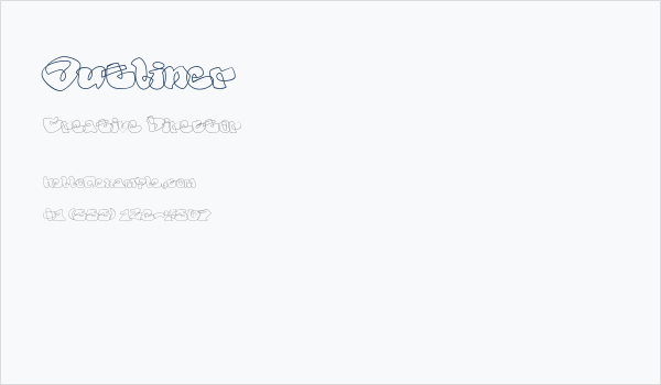 Outliner Business Card