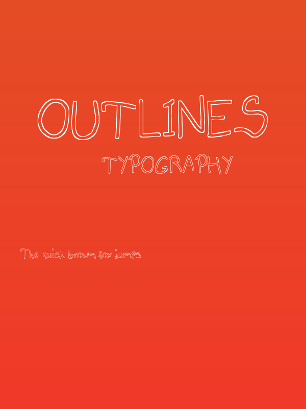 Outlines Poster