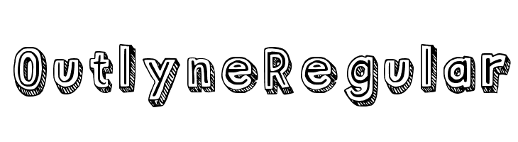 Outlyne Regular  Frei Schriftart Herunterladen