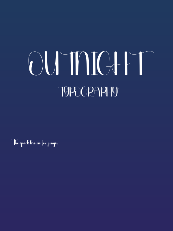 Outnight Poster