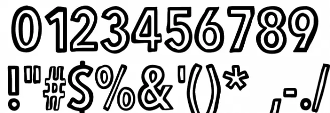 Output Font OTHER CHARS