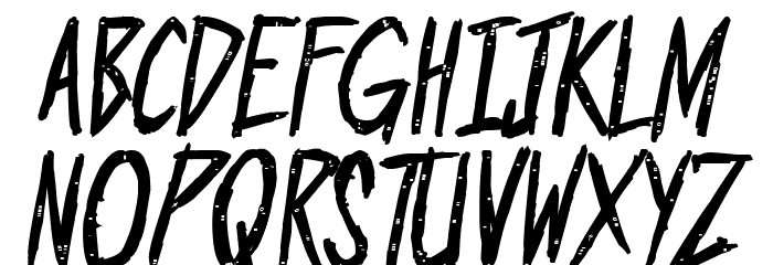Outrage PG Bold Font Litere mari