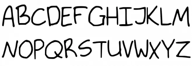 Outrheageous Schriftart Groß
