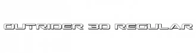 Outrider 3D Regular 