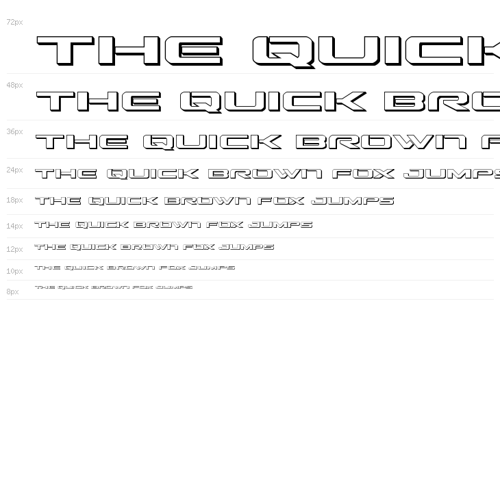 Outrider 3D Waterfall