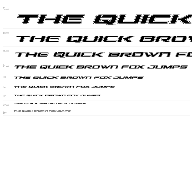 Outrider Academy Italic Italic Waterfall