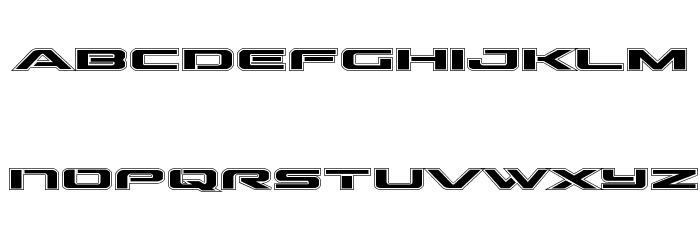 Outrider Academy Font LOWERCASE