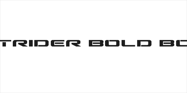 Outrider Bold Bold Logo