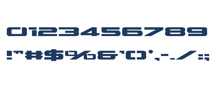 Outrider Bold Other Characters