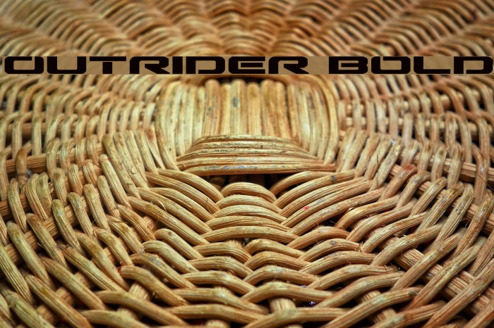 Outrider Bold Example 3
