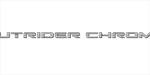 Outrider Chrome Logo