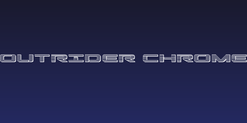 Outrider Chrome Social Header