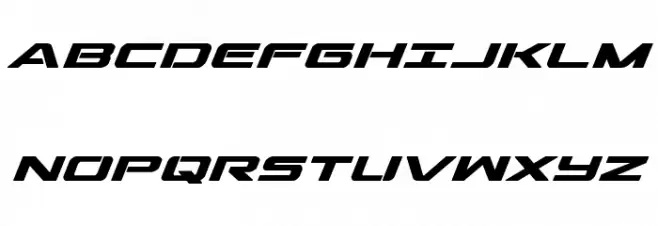 Outrider Condensed Bold Italic Condensed Bold Italic Fonte MAIÚSCULAS