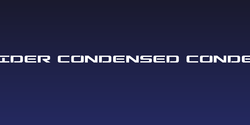 Outrider Condensed Condensed Social Header