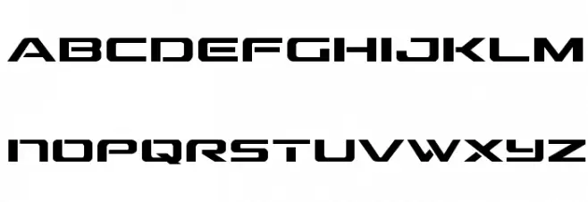 Outrider Condensed Condensed Caratteri MINUSCOLO