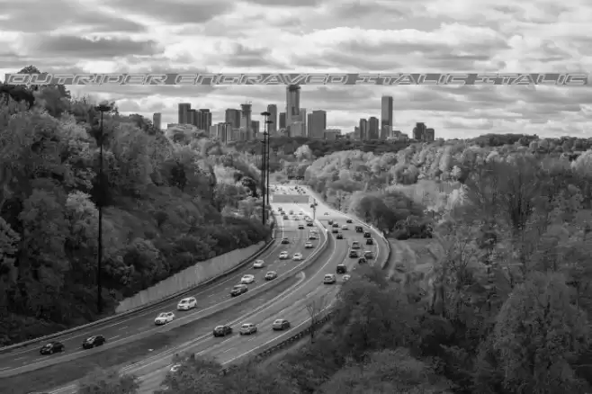 Outrider Engraved Italic Italic Font examples