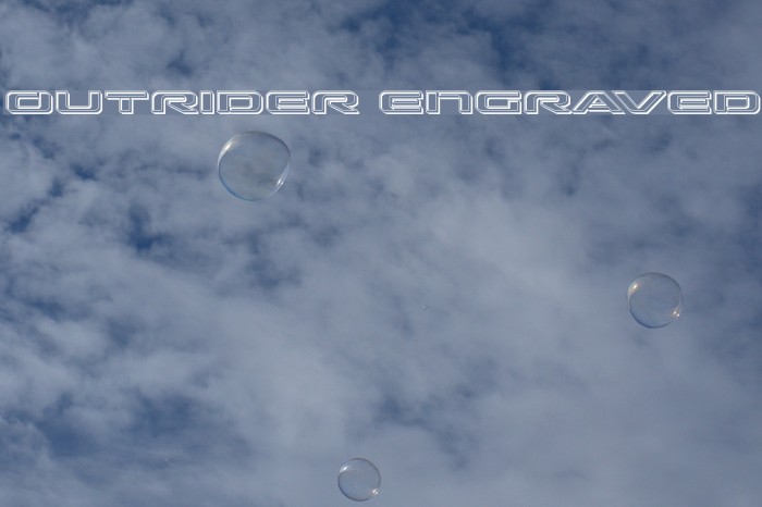 Outrider Engraved Example 1