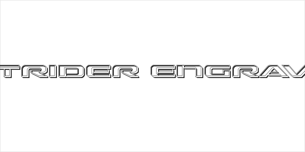 Outrider Engraved Logo