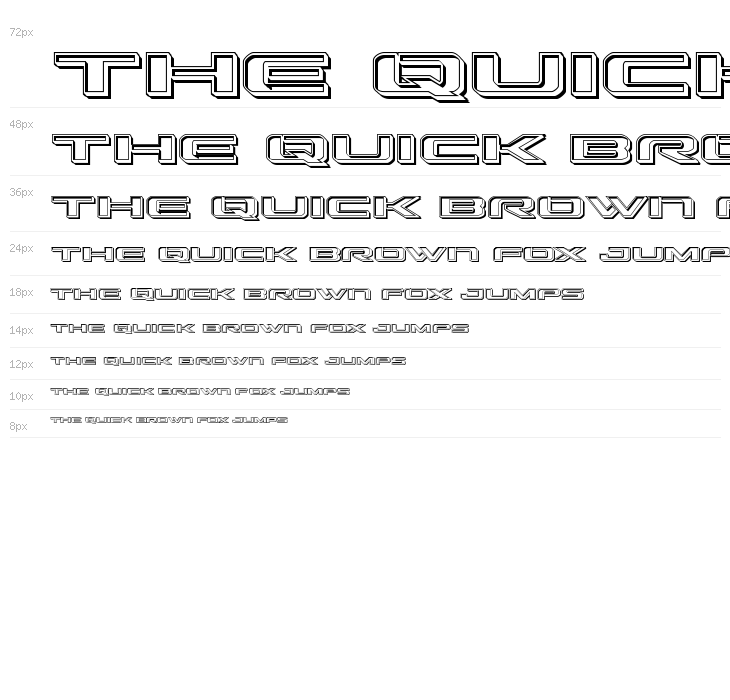 Outrider Engraved Waterfall