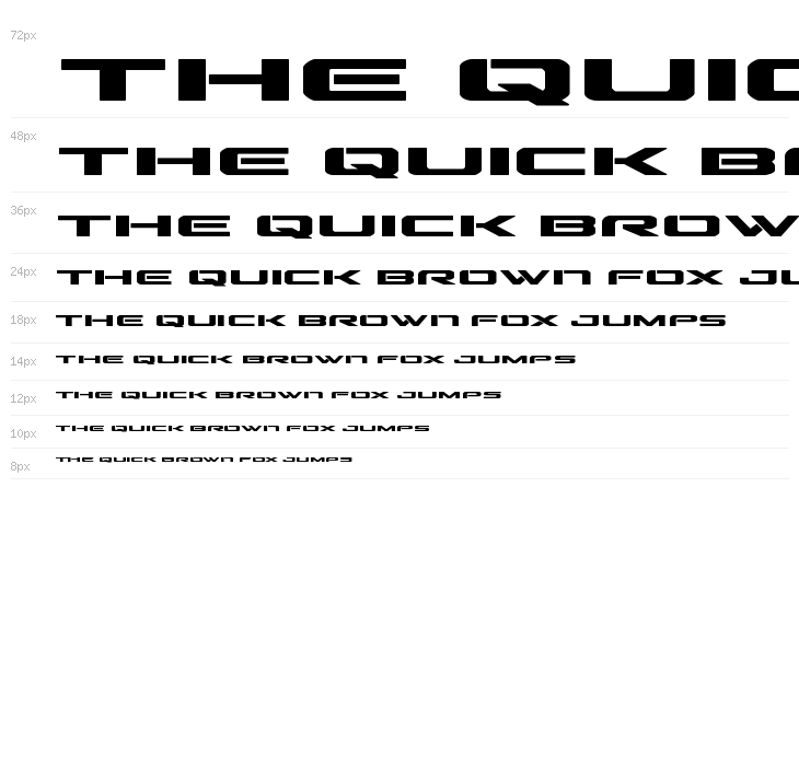 Outrider Expanded Bold Expanded Bold Waterfall