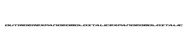 Outrider Expanded Bold Italic Expanded Bold Italic  Fuentes Gratis Descargar