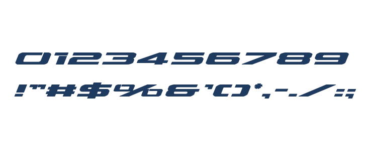 Outrider Expanded Bold Italic Expanded Bold Italic Other Characters