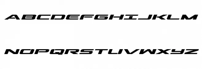 Outrider Expanded Bold Italic Expanded Bold Italic خط أحرف كبيرة