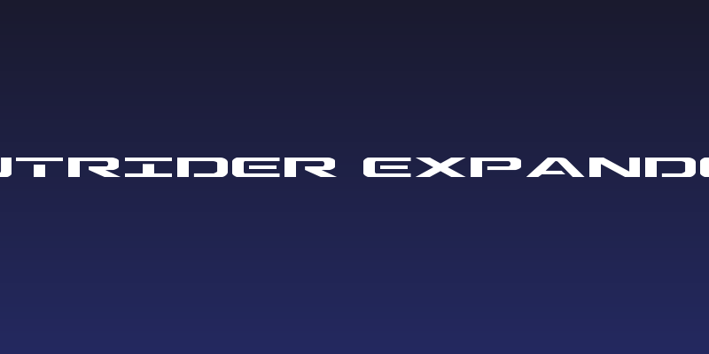 Outrider Expanded Social Header
