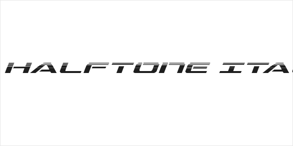 Outrider Halftone Italic Italic Logo