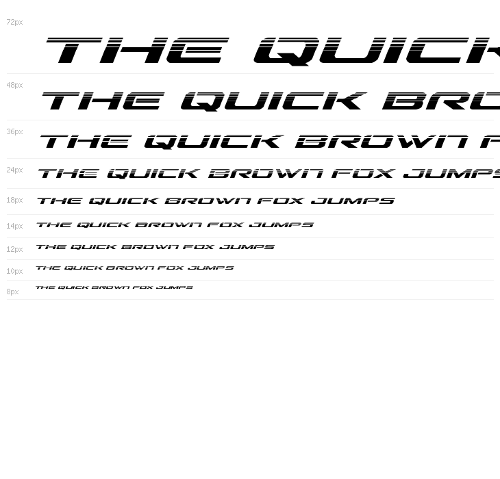 Outrider Halftone Italic Italic Waterfall