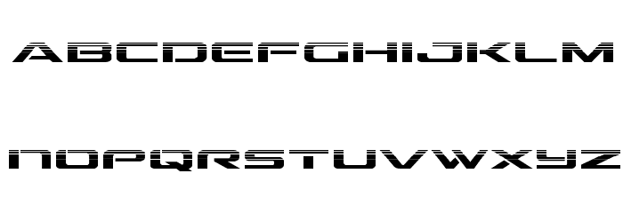 Outrider Halftone Font LOWERCASE