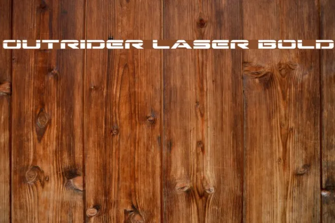 Outrider Laser Bold Example 1