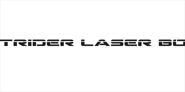 Outrider Laser Bold Logo