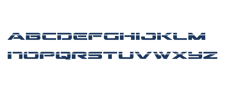 Outrider Laser Bold Lowercase