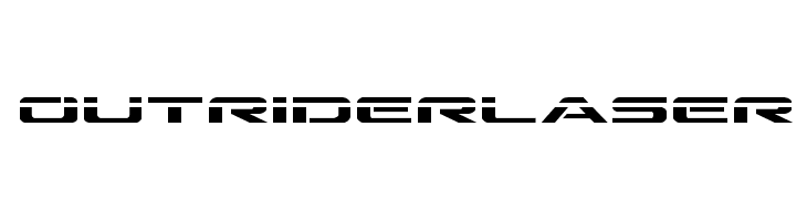 Outrider Laser  Descarca Fonturi Gratis