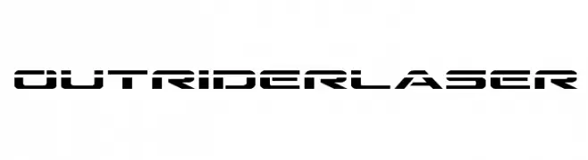 Outrider Laser  baixar fontes gratis